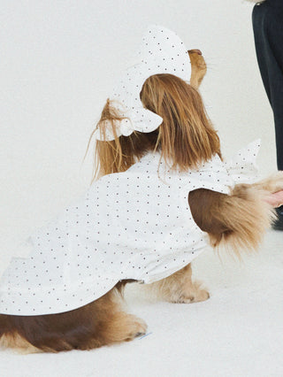White Polka Dot Hat