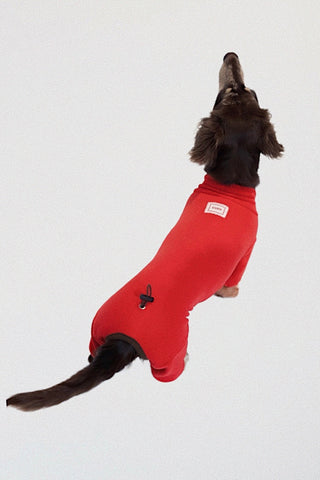 Cherry | CUDS Fleece Suit CUDS