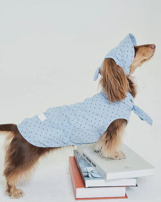 Misty Blue Polka Dot Shirt