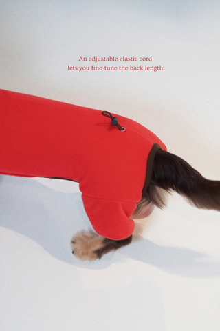 Cherry | CUDS Fleece Suit CUDS